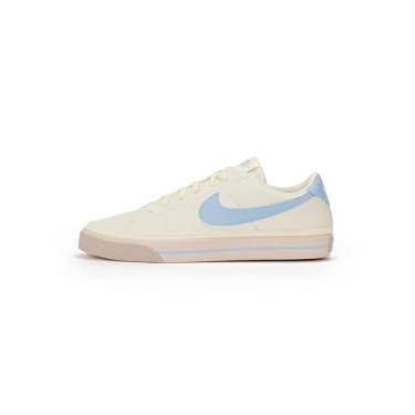 Imagem de Nike Tênis feminino Court Legacy Next Nature, Marfim claro/azul arsenal claro/vermelho silight, 39