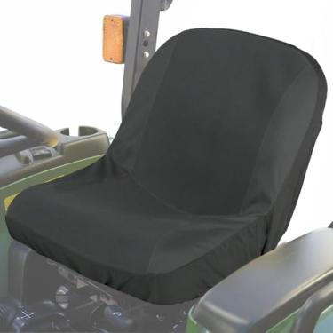 Imagem de Capa de assento para cortador de grama, capa de assento para trator de grama,Capa de assento de trator para cortador de grama | Capa de assento com bolsos de armazenamento, ferramenta de proteção de a