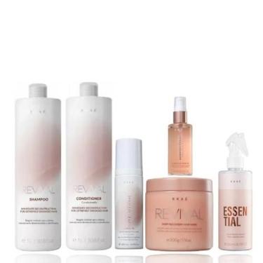 Imagem de Brae Revival Shampoo+Condicionador 1L+Mascara 500g+Leave-in 200ml+Shin