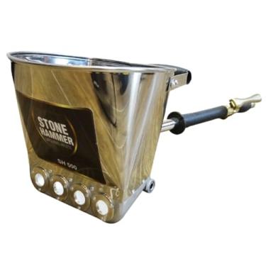 Imagem de Chapiscadeira Pneumática Stone Hammer SH500 – Profissional, 4 Jatos, Válvula 100% Latão, Para Chapisco e Reboco, Uso com Compressor