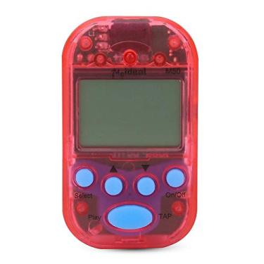 Imagem de Bnineteenteam Metrônomo digital, metrônomo M50 Clip-On Metrônomo Eletrônico Metrônomo de Bolso Adequado para Guitarra, Piano, Violino, Bateria e Outros Instrumentos (Vermelho) Acessórios para