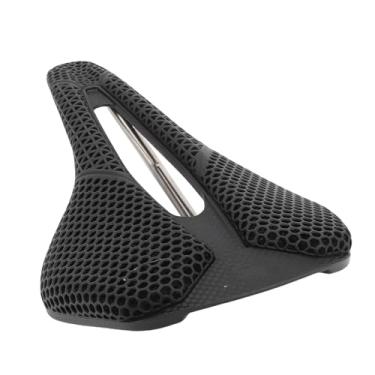 Imagem de SPYMINNPOO Assento de Bicicleta Impresso Em 3D, Selim de Bicicleta Oco Leve Com Estrutura de Aço Cr Molibdênio para de Montanha de Estrada Design Ergonômico e Ventilado