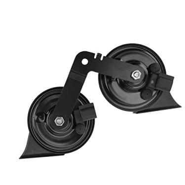 Imagem de Generic Buzina de Caracol de Tom Alto e Baixo de Tom Duplo Com Suporte Adequado para MODELO 3 2017-2022, Buzina de Caracol de Alto e Baixo para Carro Durável para Substituição, Fácil de Instalar