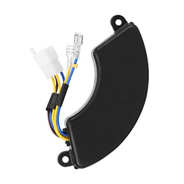 Imagem de FTVOGUE Regulador de Tensão do Gerador, 6,5kW 7KW 8,5kW, Transistores Bjt Bifásicos de 6 Fios, Feitos de Alumínio, para Gerador a Gasolina de ~ 8, Conectado Ao para Estabilizar o