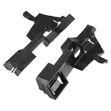 Imagem de X AUTOHAUX 1 par de suporte de suporte de para-choque dianteiro esquerdo e direito 51117030617 51117030618 para BMW 325i 2002-2005 2,5L L6