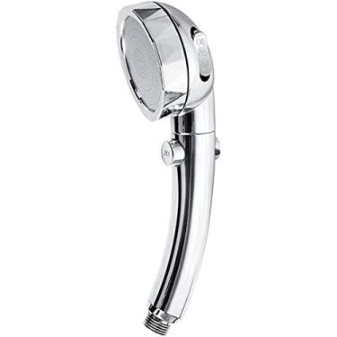 Imagem de YYBOES Chuveiro cabeça de chuveiro filtro de chuveiro elétrico cabeça de chuveiro chuveiro de alta pressão para aumentar a pressão Efeito de reforço de três modos de um botão, design destacável,