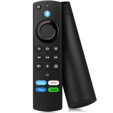 Imagem de Controle remoto Fire Smart Stick de substituição para TVs Stick (2ª/3ª geração, Lite, HD), Stick 4K/Max (1ª/2ª geração), cubo de TV, controle remoto para alguns pioneiros, Smart TVs TCL