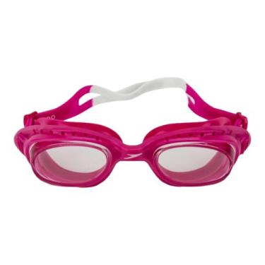 Imagem de Óculos De Natação Speedo Tornado Antifog e UV, Rosa, Cristal, Único