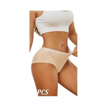 Imagem de Calcinhas De Algodão Femininas 3 Peças Com Cintura De Letras Sexy Resp