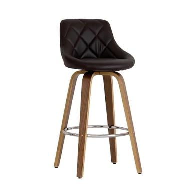 Imagem de Banqueta Giratória Milano Helmond Marrom