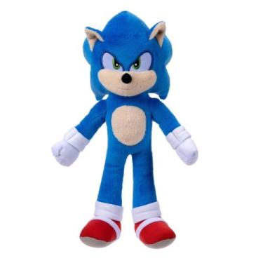 Imagem de Boneco Pelúcia Sonic 3 o Filme Sonic 25cm - Sunny