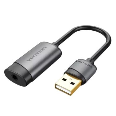 Imagem de Adaptador de Som USB 71 Vention para Fones e Microfone