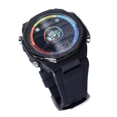 Imagem de ZJchao Relógio Eletrônico Multifuncional Com Pedômetro, Bússola e Display Luminoso para Atividades Ao Ar Livre