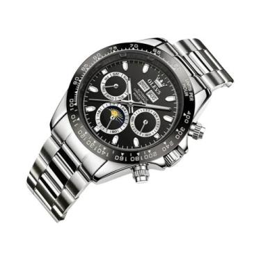 Imagem de Relógio Mecânico Automático Clássico Masculino OLEVS 6654 À Prova D'Ág