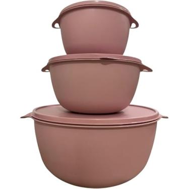 Imagem de Conjunto de Potes com Tampa,10 peças + 1 Jarra, Disponível em Preto, Vermelho, Rosa e Verde (Rosa, 3pcs)