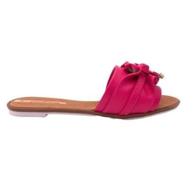 Imagem de Rasteira Feminina Moleca Laço Pink - 5297-Feminino