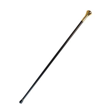 Imagem de Bengala De Apoio Funcional Dourada Com Adaga Oculta Em Aço