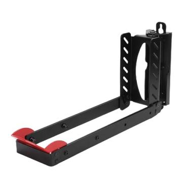 Imagem de Generic Suporte Giratório de Parede para Bicicleta, Rack Dobrável Giratório de 120 Graus para Picapes, Garagens de Trailers, Com Construção de Aço Industrial para Bicicletas
