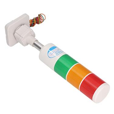 Imagem de Cryfokt Luzes de Torre de Pilha LED Lâmpada de Alarme de Sinal Multicamadas Industrial para Equipamentos de Máquinas-ferramenta CNC e Máquinas Eletrônicas - Materiais de Liga de Alumínio (24V)