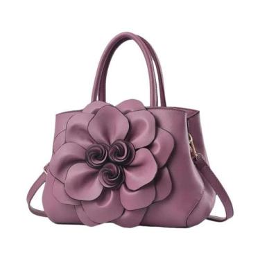 Imagem de Bolsa Feminina Crossbody de Luxo - Grande Capacidade - Moda Rosa 2024,