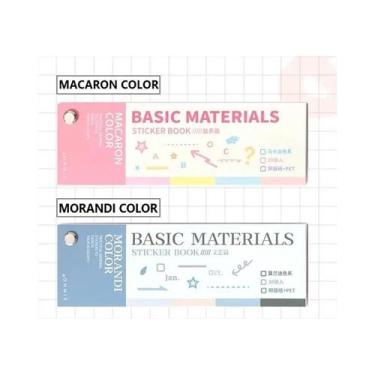 Imagem de Adesivos Coloridos Para Diário 30pcs Marcadores Coloridos De Papel Par