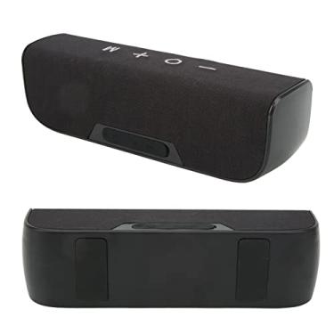 Imagem de aqxreight Alto-falante Sem Fio 10W IPX5 à Prova d'água FM AUX 3000mAh Microfone Embutido Alto-falante Portátil para Acampamento Ao Ar Livre Casa Preto Vermelho Multi Este para FM que Possui Sem Fio