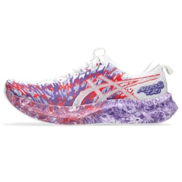 Imagem de Asics Noosa TRI 16 Tênis de corrida masculino, Branco/roxo Edo, 42