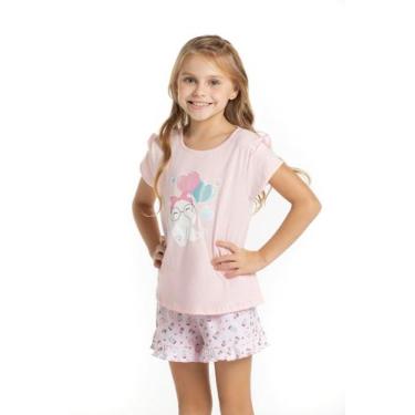 Imagem de Pijama Suedine Estampado - Metida Moça, 02, Gatos
