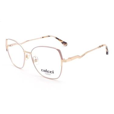 Imagem de Armação de Óculos Rosa Brilho Colcci