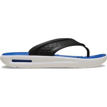 Imagem de Chinelo Crocs Inmotion Flip Black/Blue Bolt-Unissex