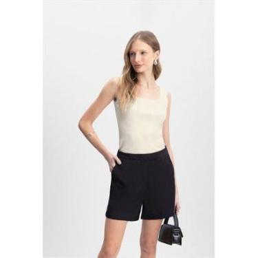 Imagem de Blusa Feminina Regata Em Ribana Essendi Natural-Feminino