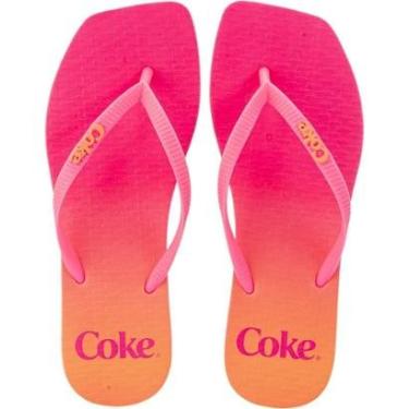 Imagem de Chinelo Coca Cola Square Super Color Feminino-Feminino