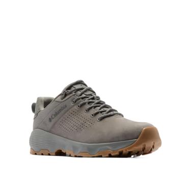 Imagem de Columbia Newton Nimble Tênis de caminhada masculino de couro, Carvão/Carvão, 40