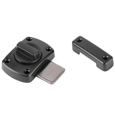 Imagem de Zerodis Travas de Trava de Gabinete de Liga de Zinco Hardware de Fechadura de Porta Deslizante Com Parafuso Rotação de 180 Graus Em Forma de L Trava Acessórios para Porta de Armário de Armário 2,1 X