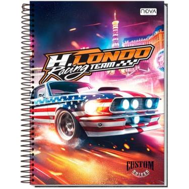 Imagem de CADERNO UNIVERSITÁRIO C/D ESPIRAL 15 MATÉRIAS 300 FLS CUSTOM DRIVE