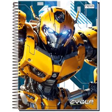 Imagem de CADERNO UNIVERSITÁRIO C/D ESPIRAL 12 MATÉRIAS 192 FLS CYBER