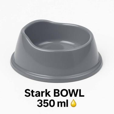 Imagem de Comedouro 350Ml Cachorro Gato Resistente - Tigela Plástica