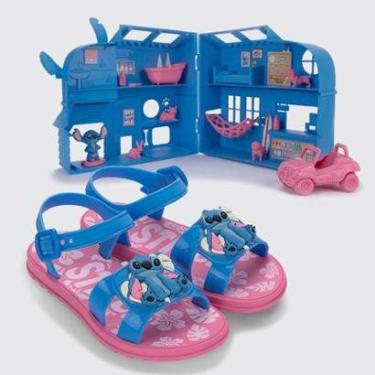 Imagem de Sandalia Menina Pet Shop do Stitch Grendene 23321-Feminino
