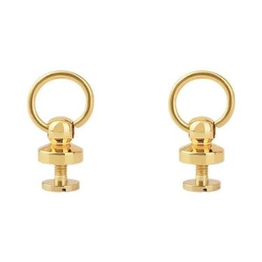 Imagem de Rebite Giratório De Cabeça Redonda Com Anel De Puxar Para Artesanato E