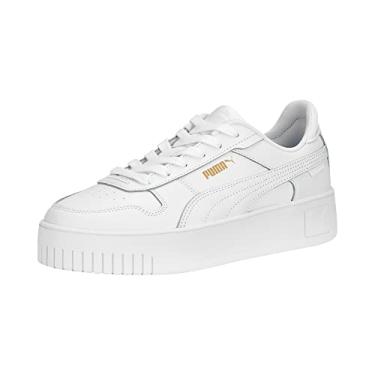 Imagem de Puma Tênis feminino Carina Street, Puma Branco puma branco dourado, 35