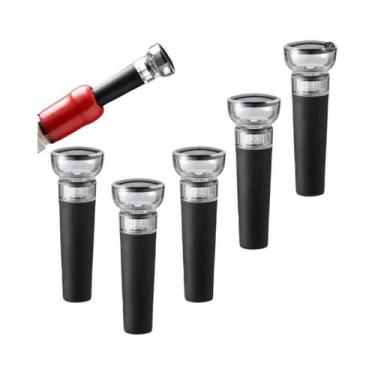 Imagem de Selador a Vácuo Para Garrafas De Vinho, Bico Dosador Antivazamento, De