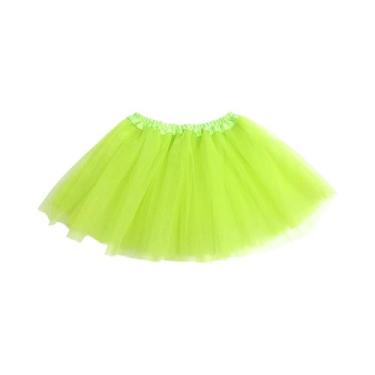 Imagem de Saia Tutu De Tule Sólido E Fluffy Estilo Inglês Para Adultos, Ideal Pa