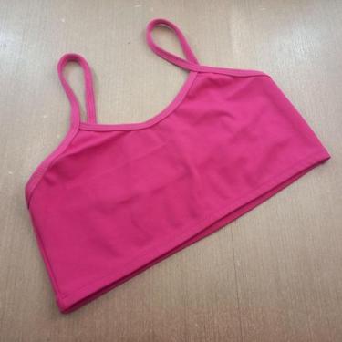 Imagem de Top de Alcinha sem Bojo Cor:Rosa PinkTamanho:G - MTX Moda, Rosa pink, 