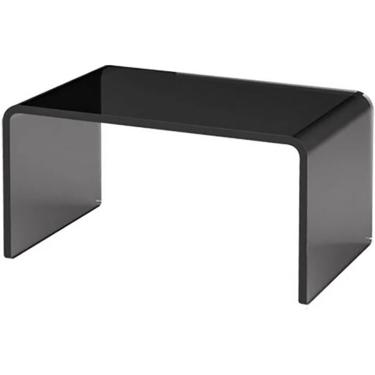 Imagem de Mesa Lateral De Sofá, Mesa De Café Tipo C De Acrílico, Mesa De Cabeceira Criativa, Mesa De Lazer Multifuncional Para Sala De Estar, Quarto, Varanda, One Color, 40x30x20cm