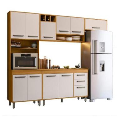 Imagem de Armario de Cozinha Malta com 11 Portas e 2 Gavetas - Loja DoceLar, Fre