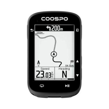 Imagem de Computador GPS Sem Fio Para Bicicleta Bluetooth 5.0 COOSPO CS500, Odôm