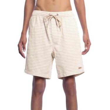 Imagem de Bermuda Calvin Klein Jeans Sarja Cordão Tag Off-White-Masculino