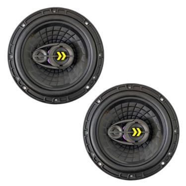 Imagem de Kit Bravox Alto Falante Revo 6" Pol Triaxial 140w rms par