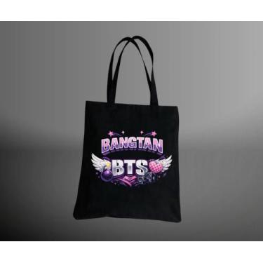 Imagem de Bag Ecobag BTS - Algodão e Poliester, Poliester preto