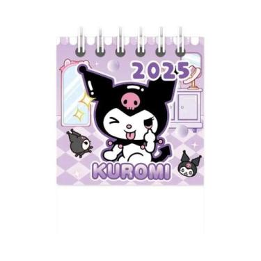 Imagem de Calendário Mini Fofo De Desenho Animado Kuromi Cinnamoroll 2025, Decor